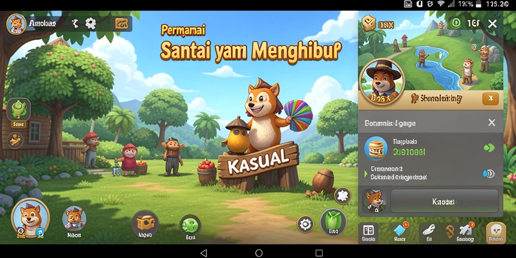 Tampilan antarmuka 116X yang menarik dan fungsional.